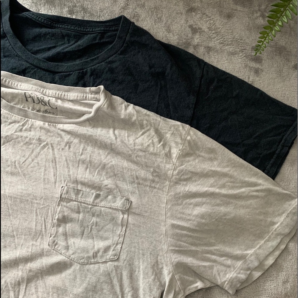 2 Pack mens pocket T-shirt